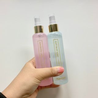 멈칫 X 최준 헤어 앤 바디미스트 소프트블루솝, 마젠타레이디 2종 — 4점을 준 리뷰어가 2021년 8월 올린 사용 사진