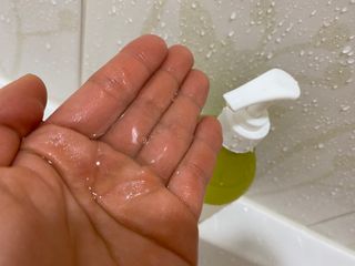 달리프 클로렐라 베러 루트 릴렉싱 샴푸 500ml — 4.5점을 준 리뷰어가 2021년 1월 올린 사용 사진