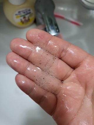 벨먼 내추럴스파 수분광채 스크럽 바디워시 600ml 5종 — 5점을 준 리뷰어가 2022년 5월 올린 사용 사진