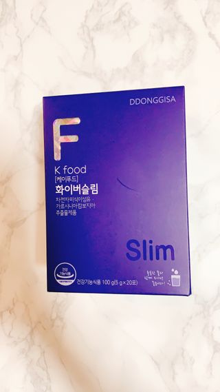 똥기사의 케이푸드 화이버슬림 — 5점을 준 리뷰어가 2021년 2월 올린 사용 사진