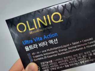 올리닉 울트라비타액션 — 5점을 준 리뷰어가 2021년 12월 올린 사용 사진