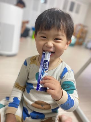 키즈텐플러스 연세 키즈텐 플러스 1개월 — 5점을 준 리뷰어가 2021년 4월 올린 사용 사진