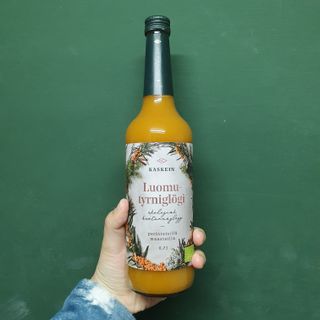 H365 [Kaskein Luomutyrniglögi] 핀란드 전통 무알콜 멀드와인 시벅톤 글로기 — 5점을 준 리뷰어가 2021년 4월 올린 사용 사진