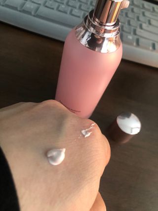 리엔케이 핑크 볼륨 래디언스 컬러크림 에디션 — 5점을 준 리뷰어가 2023년 1월 올린 사용 사진