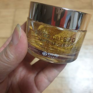 아이앤립 / EYENLIP 아이앤립 24K 골드 N 펩타이드 앰플 크림 — 5점을 준 리뷰어가 2021년 5월 올린 사용 사진