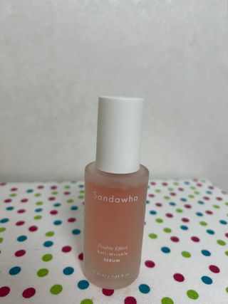 산다화 더블 이펙트 안티 링클 세럼 50ml — 5점을 준 리뷰어가 2023년 12월 올린 사용 사진