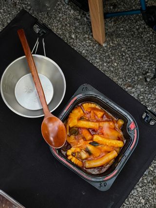 한성기업 무볼레 닭떡볶이+해물떡볶이 2종 세트 — 5점을 준 리뷰어가 2021년 10월 올린 사용 사진