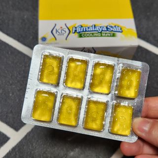 마요라 히말라야 솔트 캔디 2종-페퍼민트 맛, 라임민트 맛 — 5점을 준 리뷰어가 2023년 1월 올린 사용 사진