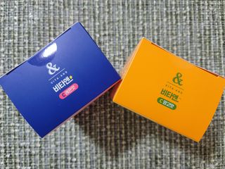 비타앤C 레몬맛, 망고맛 — 4점을 준 리뷰어가 2021년 5월 올린 사용 사진