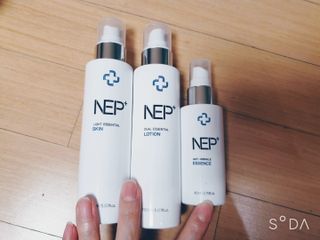 SOONWITH 순위드 NEP+ 스킨케어 3종 세트 — 3점을 준 리뷰어가 2021년 3월 올린 사용 사진