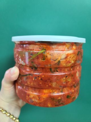 셰프애찬 알배기 겉절이 김치 1kg — 5점을 준 리뷰어가 2022년 9월 올린 사용 사진