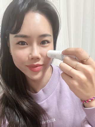 아이레시피 워터리터치 에센스 선 밤 [SPF50+/PA++++] — 5점을 준 리뷰어가 2023년 3월 올린 사용 사진