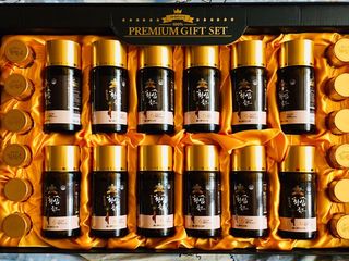 서울약사신협_프리미엄황삼골드_3.75g x 12환+75mgx12병 — 5점을 준 리뷰어가 2021년 1월 올린 사용 사진