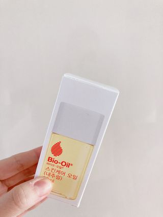 바이오오일 [바이오-오일] 스킨케어 오일 내추럴 60ml — 4.5점을 준 리뷰어가 2021년 7월 올린 사용 사진