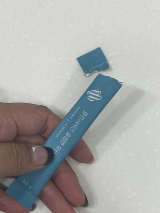 클린24시간 슬림앤유산균 1박스 (3.5g X 15포) — 3.5점을 준 리뷰어가 2022년 7월 올린 사용 사진
