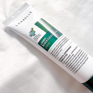 랑벨 랑바이오 블랙 시카 크림 50ml(블랙비 프로폴리스, 시카 4종, 판테놀 10 함유) — 5점을 준 리뷰어가 2022년 7월 올린 사용 사진