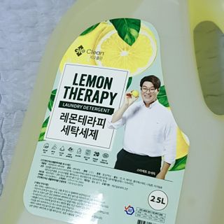지오클린 레몬테라피 액체세제 2.5L 4개 — 5점을 준 리뷰어가 2022년 8월 올린 사용 사진