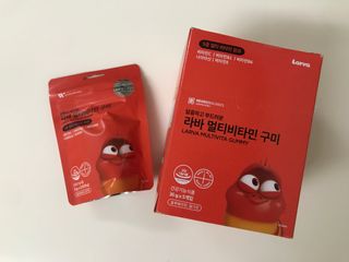 [푸름웰니스] 라바 멀티비타민 구미 36g — 5점을 준 리뷰어가 2022년 1월 올린 사용 사진