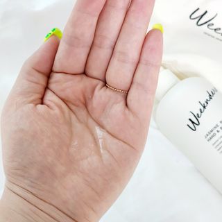 [위켄더스] 기분좋은 하루를 선사해주는 핸드& 바디워시 1종 랜덤발송 — 5점을 준 리뷰어가 2022년 8월 올린 사용 사진