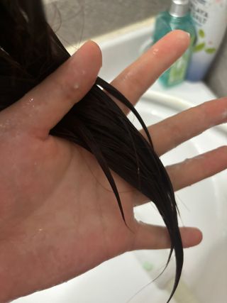 닥터시드 티트리 앤 라임 비건 지성케어 쿨 탈모 캡슐 트리트먼트 두피 팩 — 5점을 준 리뷰어가 2024년 7월 올린 사용 사진
