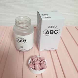 야채습관 ABC 120정 2개월분 하루야채 — 5점을 준 리뷰어가 2022년 9월 올린 사용 사진