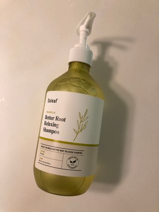 달리프 클로렐라 베러 루트 릴렉싱 샴푸 500ml — 5점을 준 리뷰어가 2021년 3월 올린 사용 사진