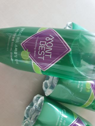 몽베스트 Montbest with Sparkling water Lime20병 — 5점을 준 리뷰어가 2021년 11월 올린 사용 사진
