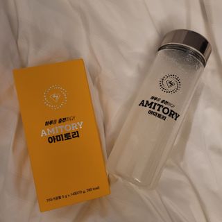 주식회사 씨크릿비에프랩 마시는 아미노산 아미토리 열대과일맛 14포 [1포, 5g / 보틀증정] — 5점을 준 리뷰어가 2023년 2월 올린 사용 사진