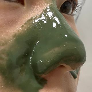 [후르디아] 저자극 필오프팩, 청포도 노즈팩 — 4점을 준 리뷰어가 2023년 8월 올린 사용 사진