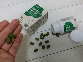바이탈스푼 그린프로폴리스트리플케어 — 5점을 준 리뷰어가 2021년 6월 올린 사용 사진