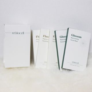 [리블로셀] 홈에스테틱 마스크팩 세트(글로썸 마스크 2매 + 플로썸 마스크 3매) — 4점을 준 리뷰어가 2022년 5월 올린 사용 사진