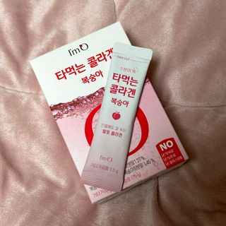 [음료수 대신 가능!]  빠르게 흡수되는 아임오 타먹는 콜라겐 1박스 — 5점을 준 리뷰어가 2023년 3월 올린 사용 사진