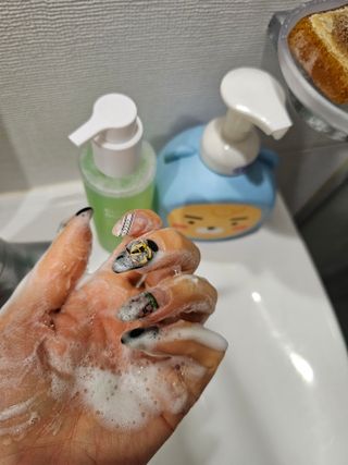 아이토리 시카 앰플 더블 클렌저 — 5점을 준 리뷰어가 2023년 3월 올린 사용 사진