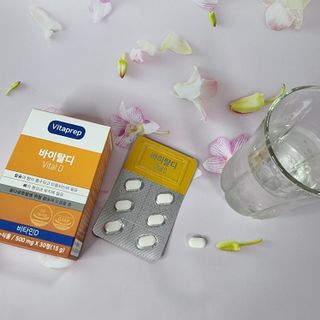 뉴트리션팩토리 비타프렙 바이탈디 비타민D 500mg — 5점을 준 리뷰어가 2021년 10월 올린 사용 사진