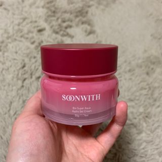 SOONWITH 바이오 수퍼 아쿠아 하이드로 젤 크림 — 5점을 준 리뷰어가 2021년 4월 올린 사용 사진