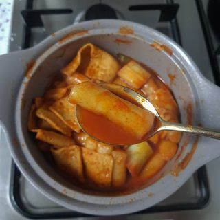 응큼떡볶이 — 5점을 준 리뷰어가 2021년 3월 올린 사용 사진