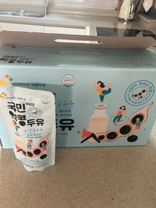 국민바이오 약콩두유 — 5점을 준 리뷰어가 2022년 5월 올린 사용 사진