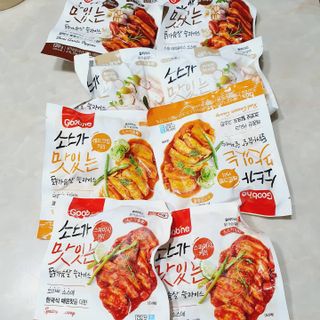 굽네몰 [굽네] 소스가 맛있는 닭가슴살 슬라이스 4종 — 5점을 준 리뷰어가 2021년 4월 올린 사용 사진
