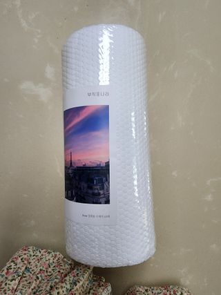 부직포나라 중금속유해물질ZERO 뜯어쓰는 주방 일회용수세미 60매 2매 — 5점을 준 리뷰어가 2022년 9월 올린 사용 사진