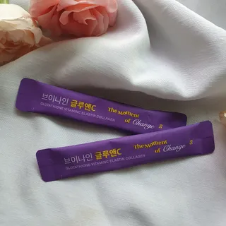 브이나인 글루타치온 비타민C 콜라겐 세라마이드 14포 1BOX — 5점을 준 리뷰어가 2022년 8월 올린 사용 사진