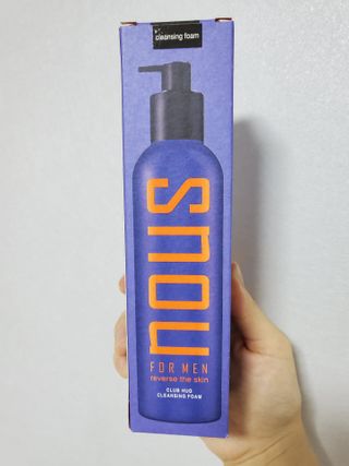 자민경 스노우포맨 클럽 허그 클렌징 폼 200ml — 5점을 준 리뷰어가 2021년 1월 올린 사용 사진