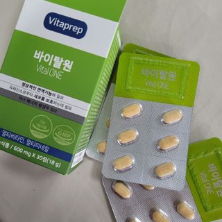 뉴트리션팩토리 비타프렙 바이탈원 종합비타민 멀티비타민 600mg — 5점을 준 리뷰어가 2021년 10월 올린 사용 사진