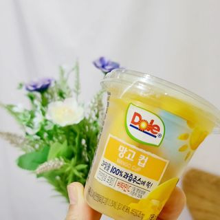 돌 MF[Dole] 파인애플컵/망고컵/복숭아컵 198g 6입X1박스 (맛 1가지 랜덤 발송) — 5점을 준 리뷰어가 2024년 5월 올린 사용 사진