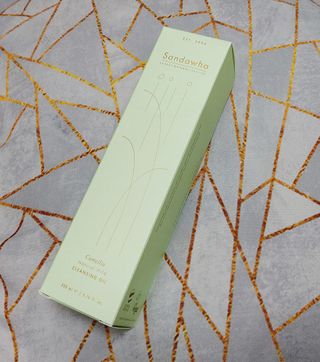 스킨큐어 산다화 순한 클렌징 동백 오일 200ml — 5점을 준 리뷰어가 2023년 8월 올린 사용 사진