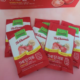 제이제이바이오 더단마토 프리미엄주스 100ml 30팩입 - 무설탕 스테비아 토마토즙 — 5점을 준 리뷰어가 2021년 11월 올린 사용 사진
