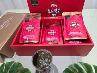 광동생활건강 [광동]진하고 깊은 풍미, 광동 보감쌍화진액 100mL * 18포 — 5점을 준 리뷰어가 2024년 7월 올린 사용 사진