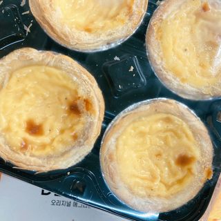 디앙뜨 포르투갈 에그타르트 오리지널 맛+패션후르츠 맛 중 택1 — 4점을 준 리뷰어가 2021년 7월 올린 사용 사진