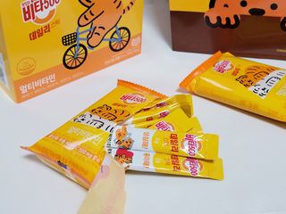 광동생활건강 프리 [광동] VB와 VC를 함유한 멀티 비타민 비타 500 데일리 스틱 180포 — 5점을 준 리뷰어가 2022년 5월 올린 사용 사진