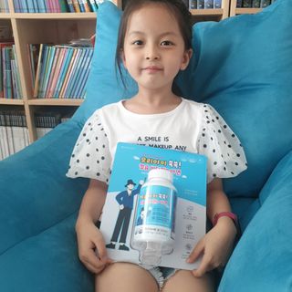 서울약사신협_우리아이쑥쑥칼슘비타민D아연_1,500mg x 120정 — 5점을 준 리뷰어가 2021년 9월 올린 사용 사진