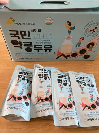 국민바이오 약콩두유 — 5점을 준 리뷰어가 2022년 5월 올린 사용 사진
